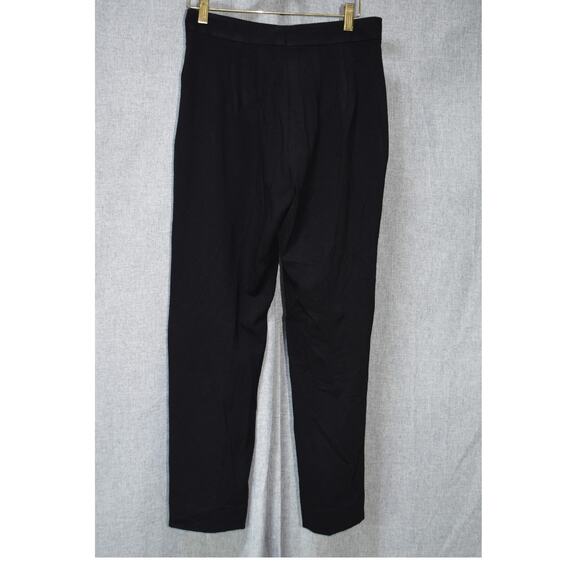 St. John Black Knit Pull-On Pants Women’s Size 8 - Picture 3 of 4